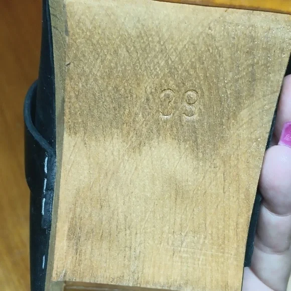 Sanita black clogs size 39 - Picture 5 of 9